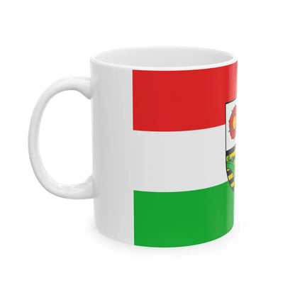 Flag of Altenburger Land Germany - White Coffee Mug-Go Mug Yourself