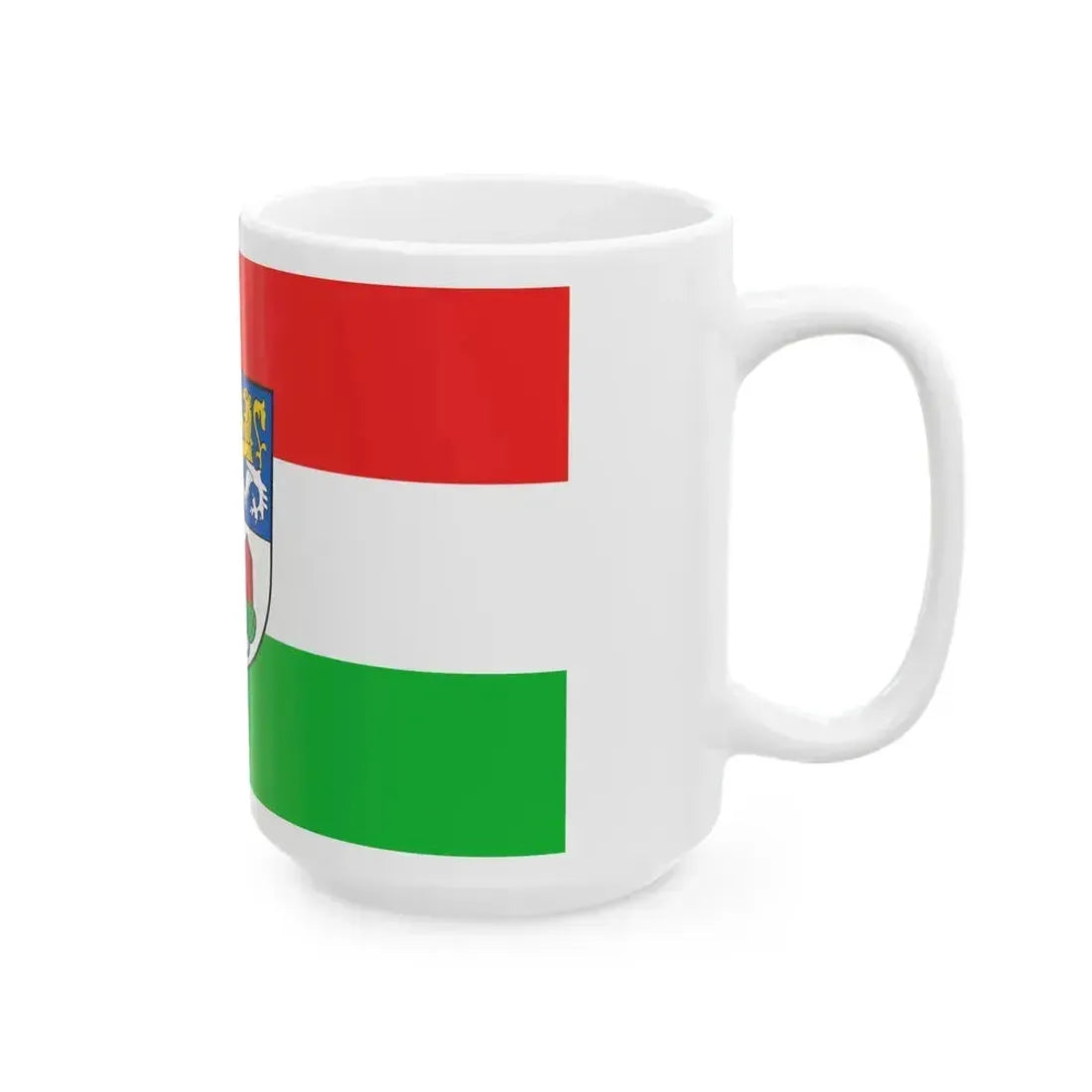 Flag of Altenburger Land Germany - White Coffee Mug - Go Mug Yourself