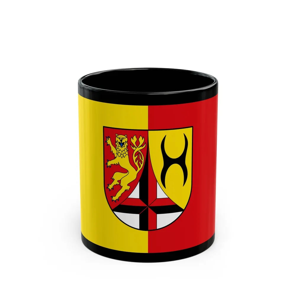 Flag of Altenkirchen Germany - Black Coffee Mug-11oz-Go Mug Yourself