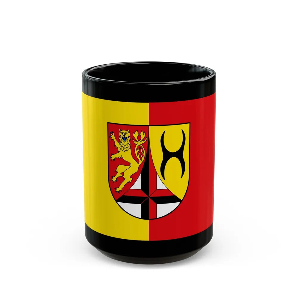 Flag of Altenkirchen Germany - Black Coffee Mug-15oz-Go Mug Yourself