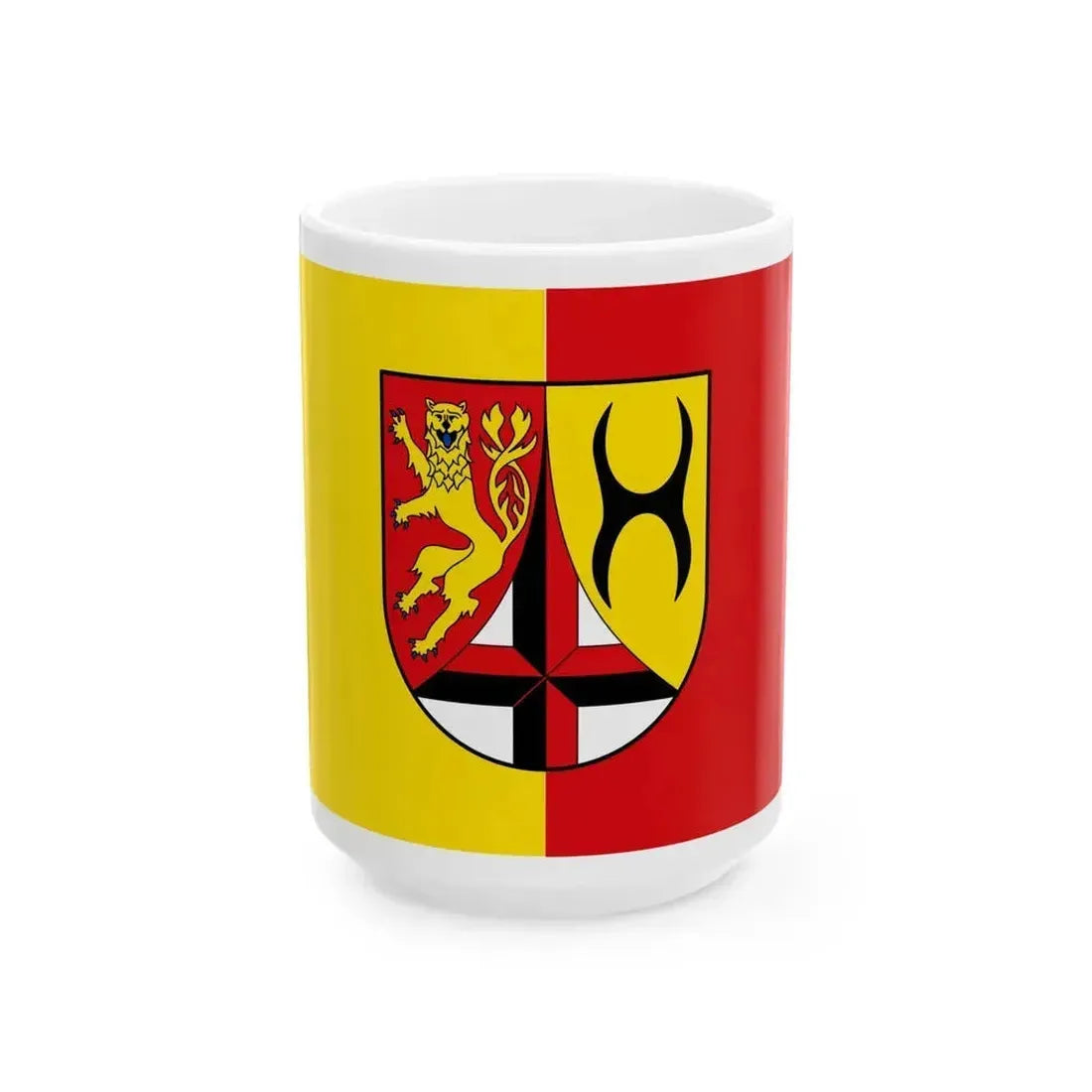 Flag of Altenkirchen Germany - White Coffee Mug 15oz - Go Mug Yourself