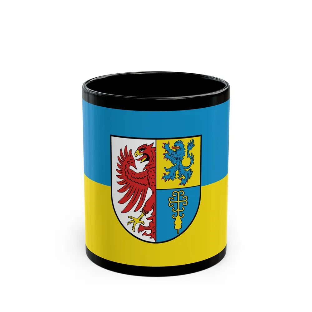 Flag of Altmarkkreis Salzwedel Germany - Black Coffee Mug-11oz-Go Mug Yourself