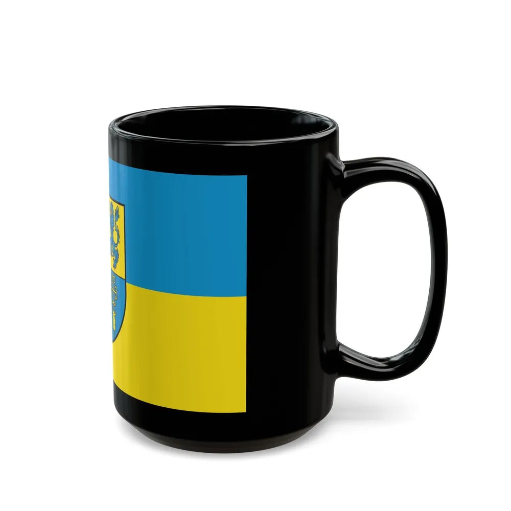 Flag of Altmarkkreis Salzwedel Germany - Black Coffee Mug-Go Mug Yourself