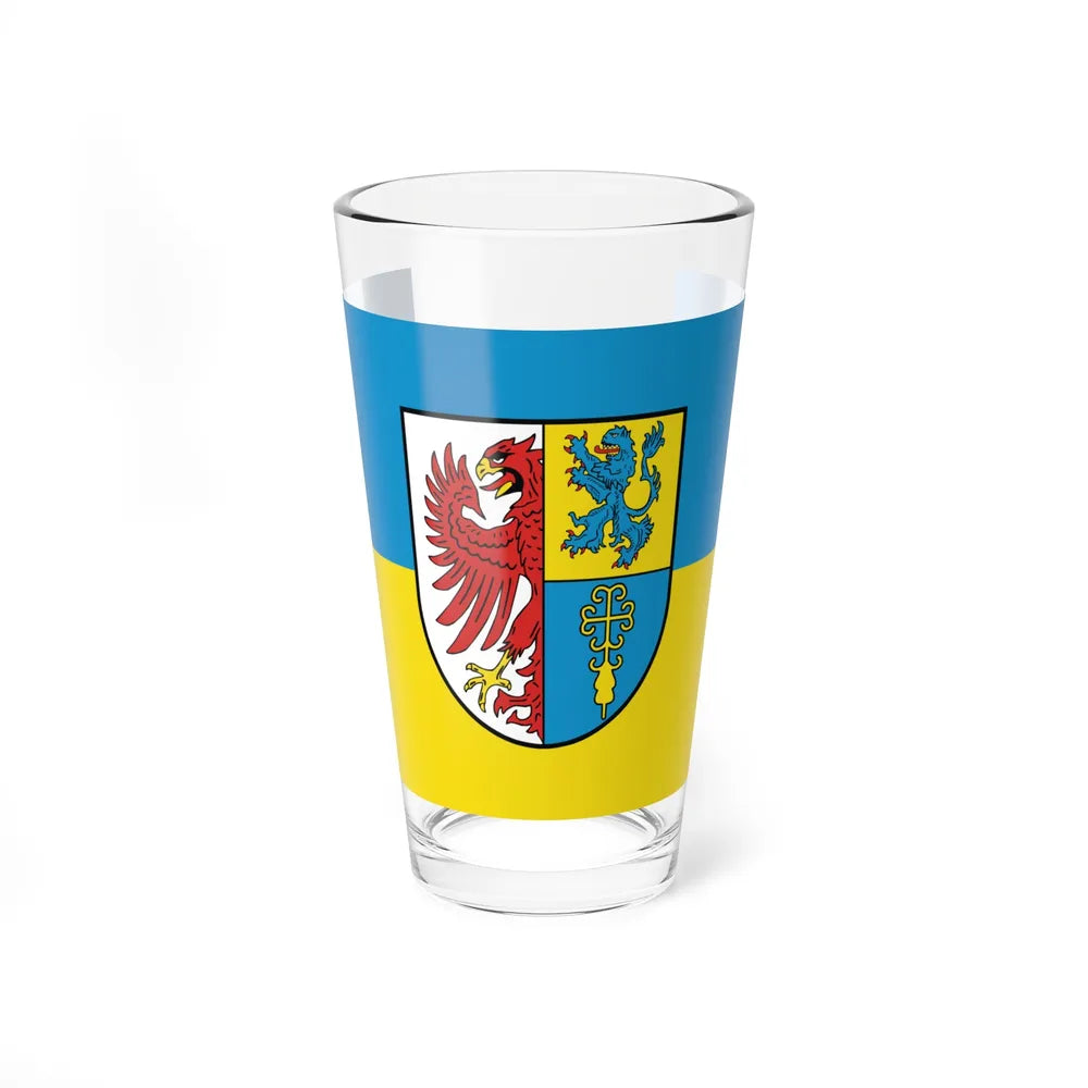 Flag of Altmarkkreis Salzwedel Germany - Pint Glass 16oz-16oz-Go Mug Yourself