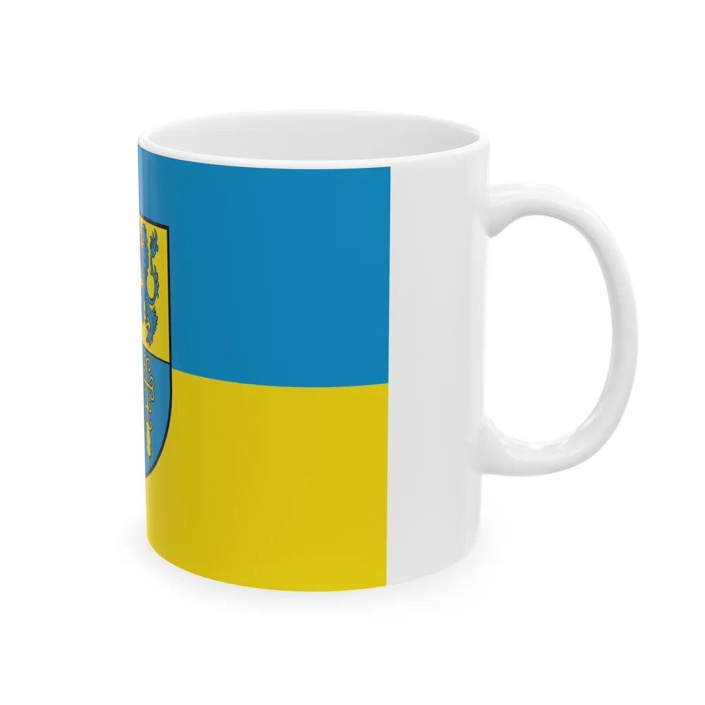 Flag of Altmarkkreis Salzwedel Germany - White Coffee Mug-Go Mug Yourself