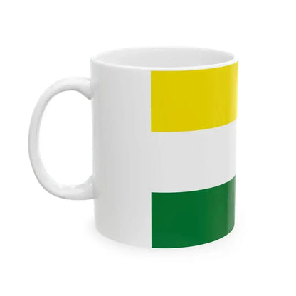 Flag of Alto Beni Bolivia (Bolivia) White Coffee Mug - Go Mug Yourself