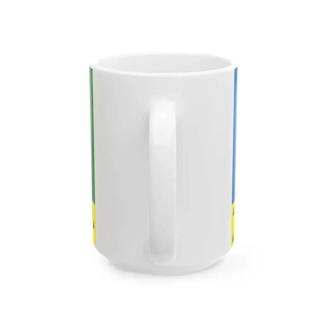 Flag of Alyabevsky Yugra (Russia) White Coffee Mug - Go Mug Yourself