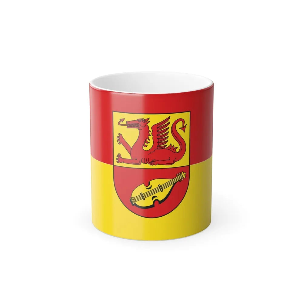 Flag of Alzey Worms Germany - Color Changing Mug 11oz-11oz-Go Mug Yourself