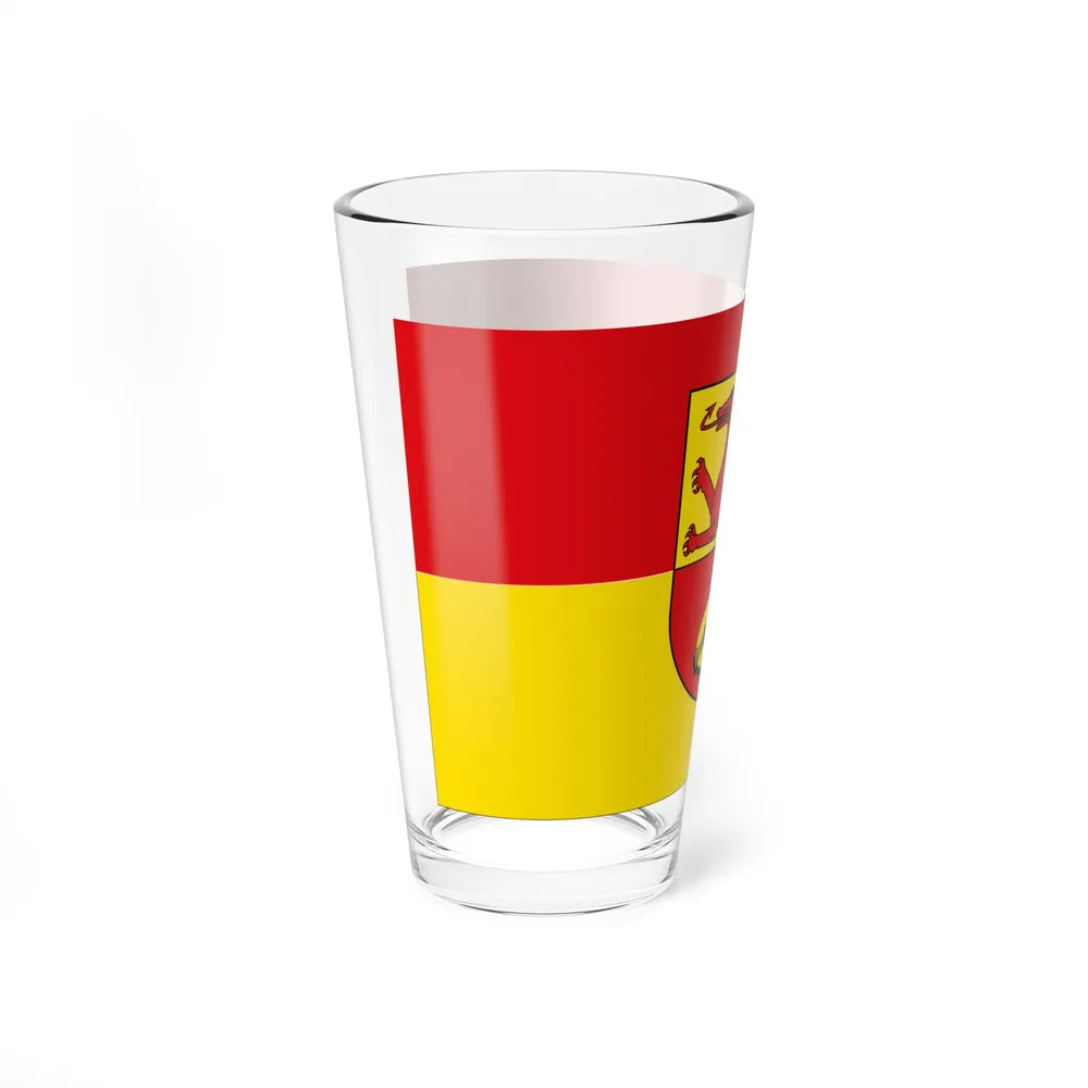 Flag of Alzey Worms Germany - Pint Glass 16oz-Go Mug Yourself