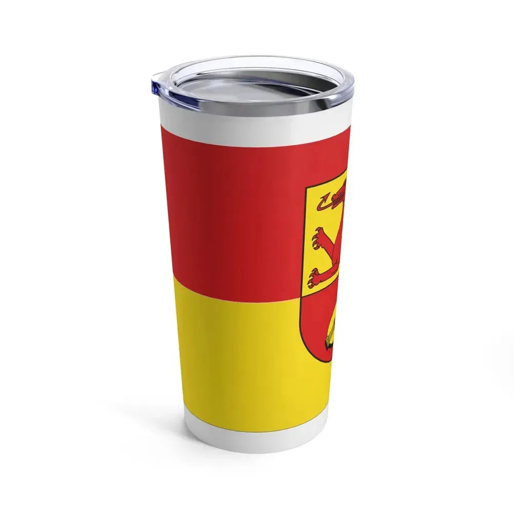 Flag of Alzey Worms Germany - Tumbler 20oz - Go Mug Yourself