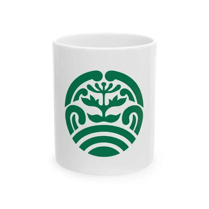 Flag of Ama Shimane (Japan) White Coffee Mug 11oz - Go Mug Yourself