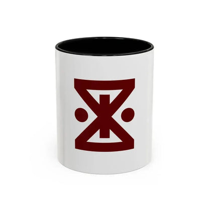 Flag of Amagasaki Hyogo Japan - Accent Coffee Mug 11oz Black - Go Mug Yourself