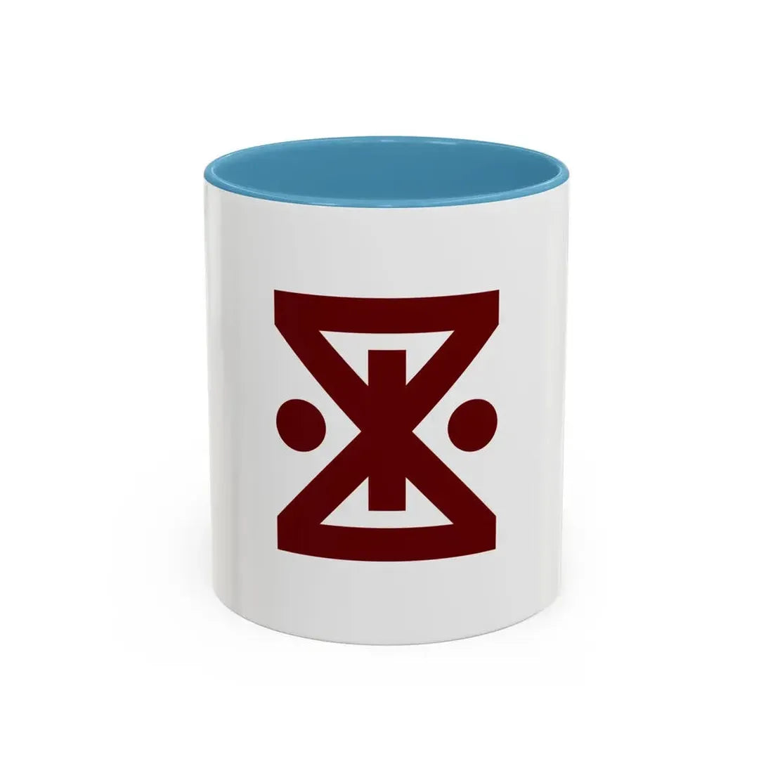 Flag of Amagasaki Hyogo Japan - Accent Coffee Mug 11oz Light Blue - Go Mug Yourself