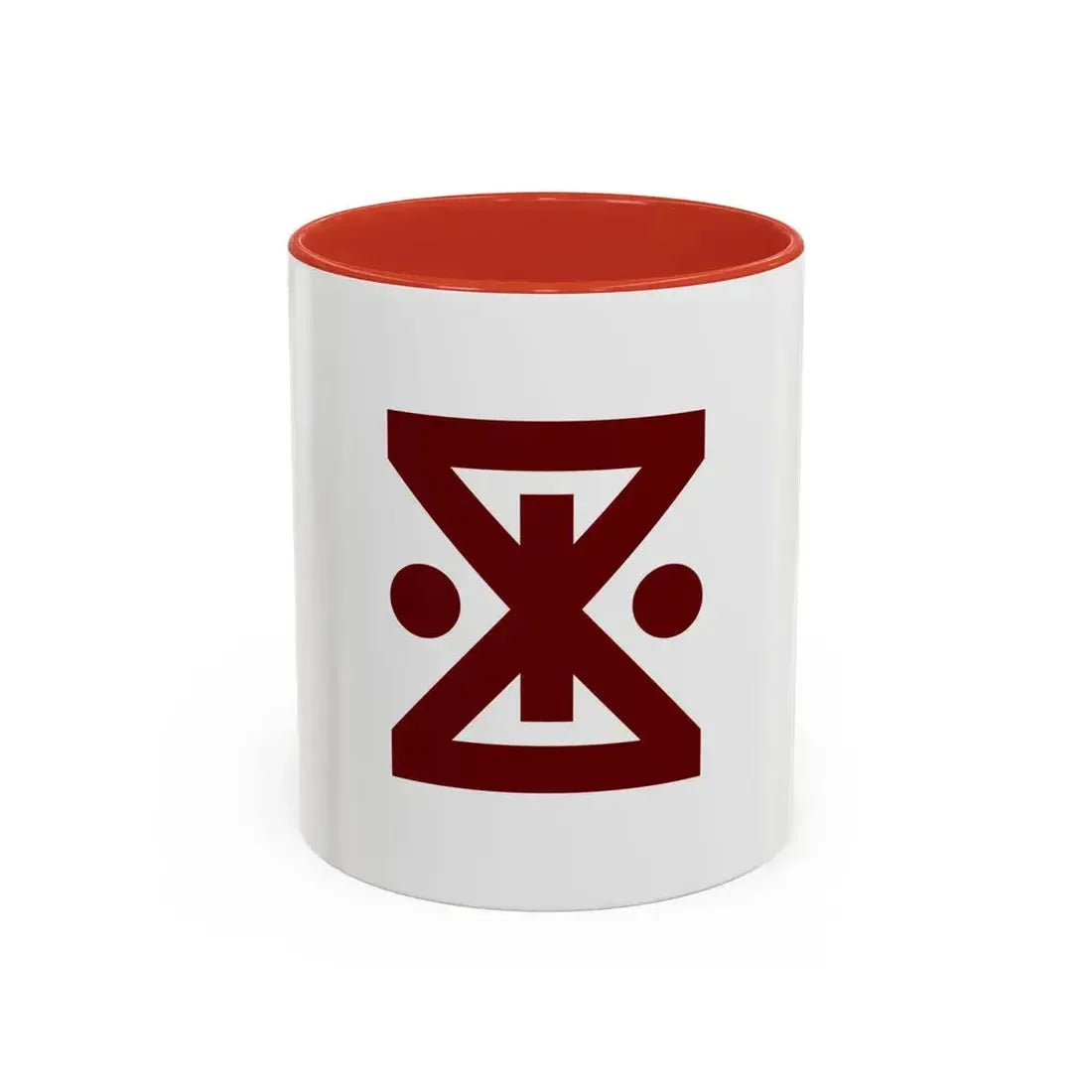Flag of Amagasaki Hyogo Japan - Accent Coffee Mug 11oz Red - Go Mug Yourself