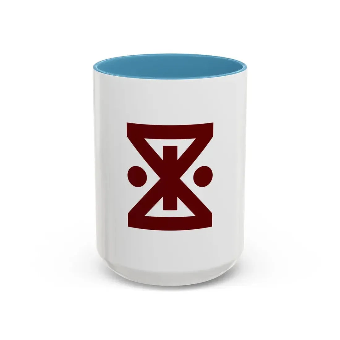 Flag of Amagasaki Hyogo Japan - Accent Coffee Mug 15oz Light Blue - Go Mug Yourself