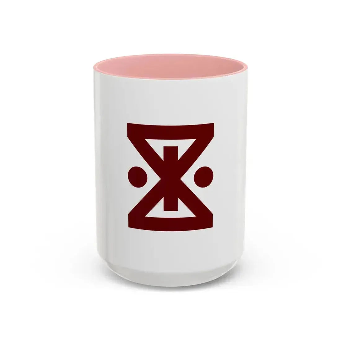 Flag of Amagasaki Hyogo Japan - Accent Coffee Mug 15oz Pink - Go Mug Yourself