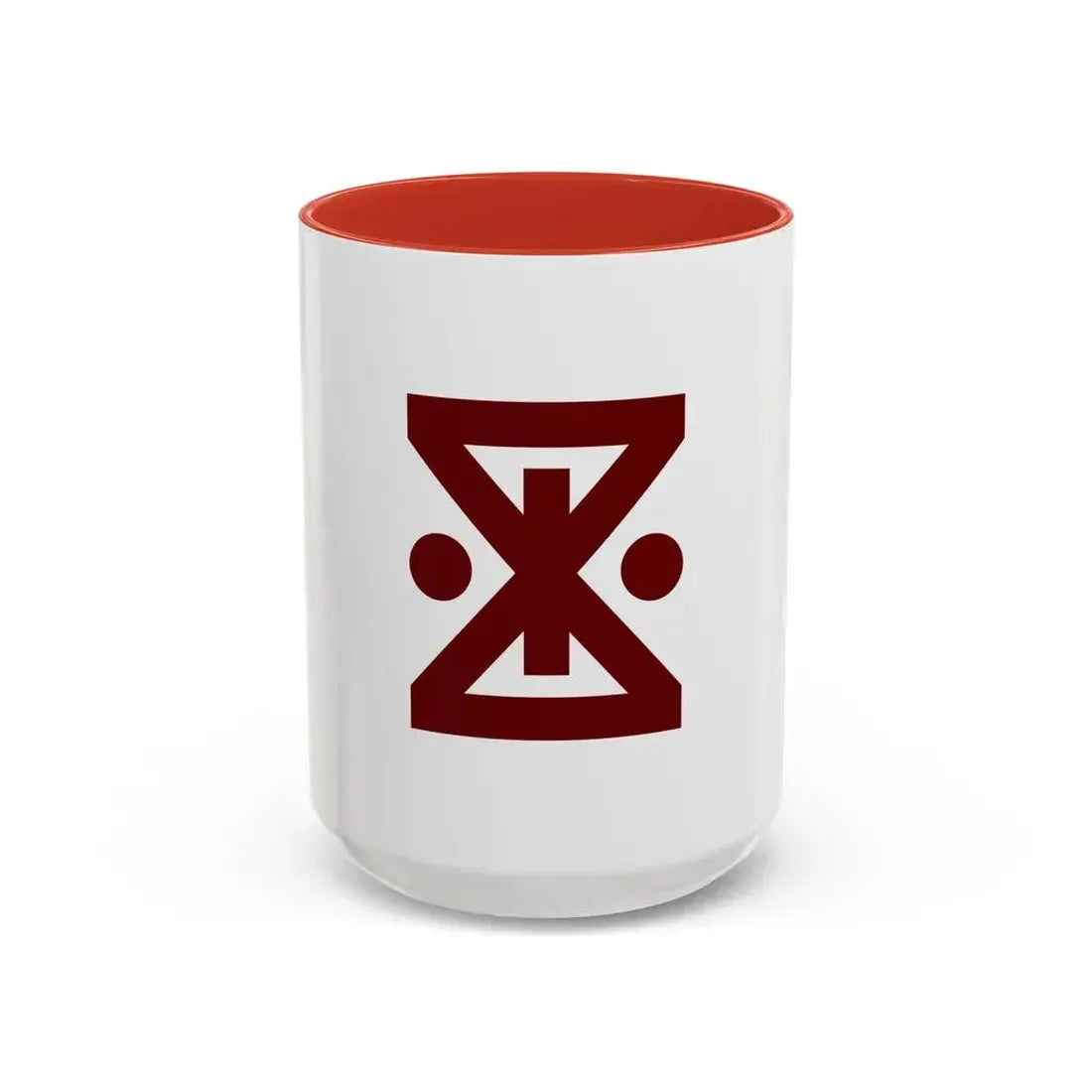 Flag of Amagasaki Hyogo Japan - Accent Coffee Mug 15oz Red - Go Mug Yourself