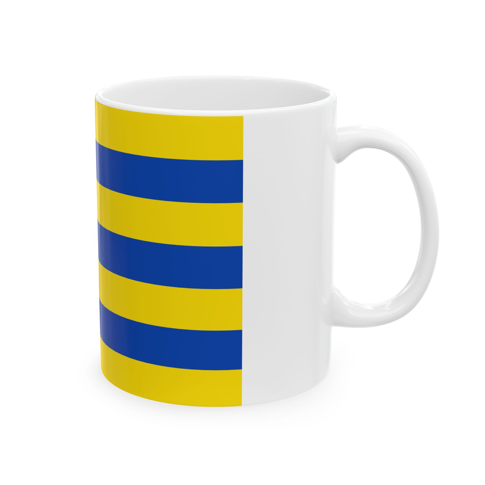 Flag of Amay (Belgium) White Coffee Mug-Go Mug Yourself