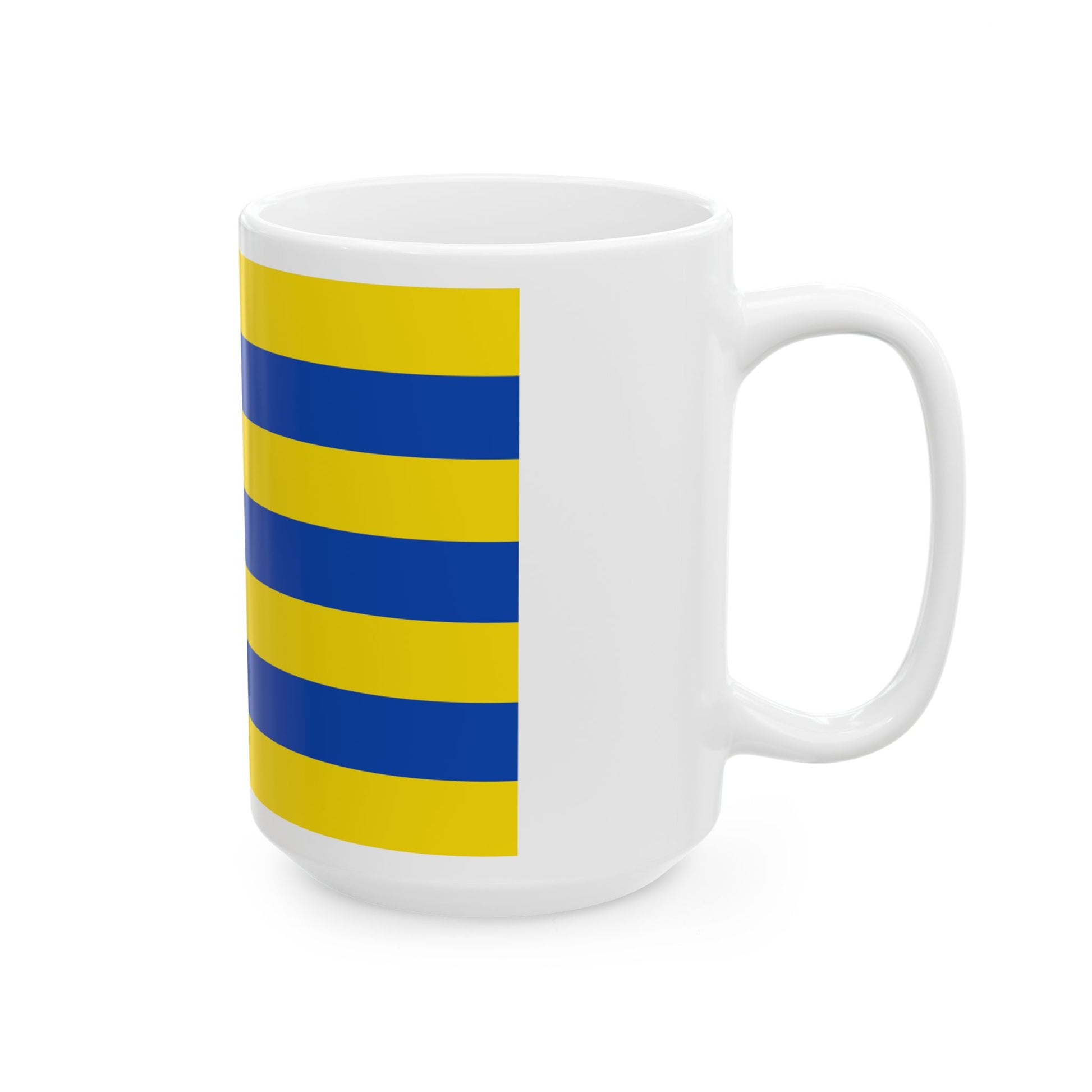 Flag of Amay (Belgium) White Coffee Mug-Go Mug Yourself