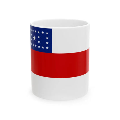 Flag of Amazonas Brazil - White Coffee Mug-11oz-Go Mug Yourself