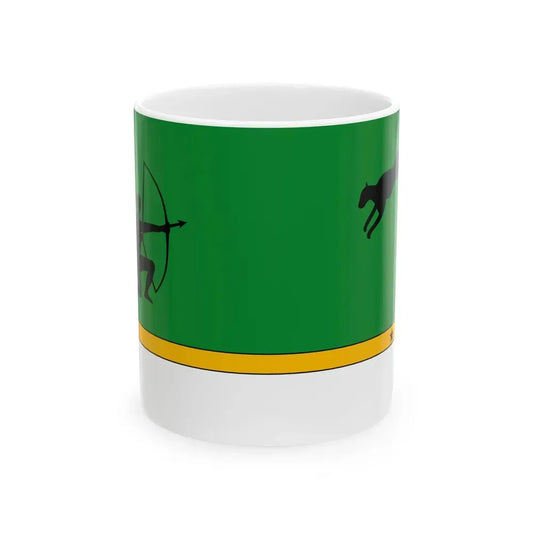 Flag of Amazonas Colombia (Colombia) White Coffee Mug 11oz - Go Mug Yourself
