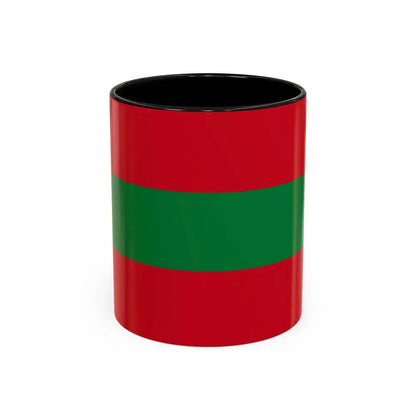 Flag of Ambato Ecuador - Accent Coffee Mug 11oz Black - Go Mug Yourself