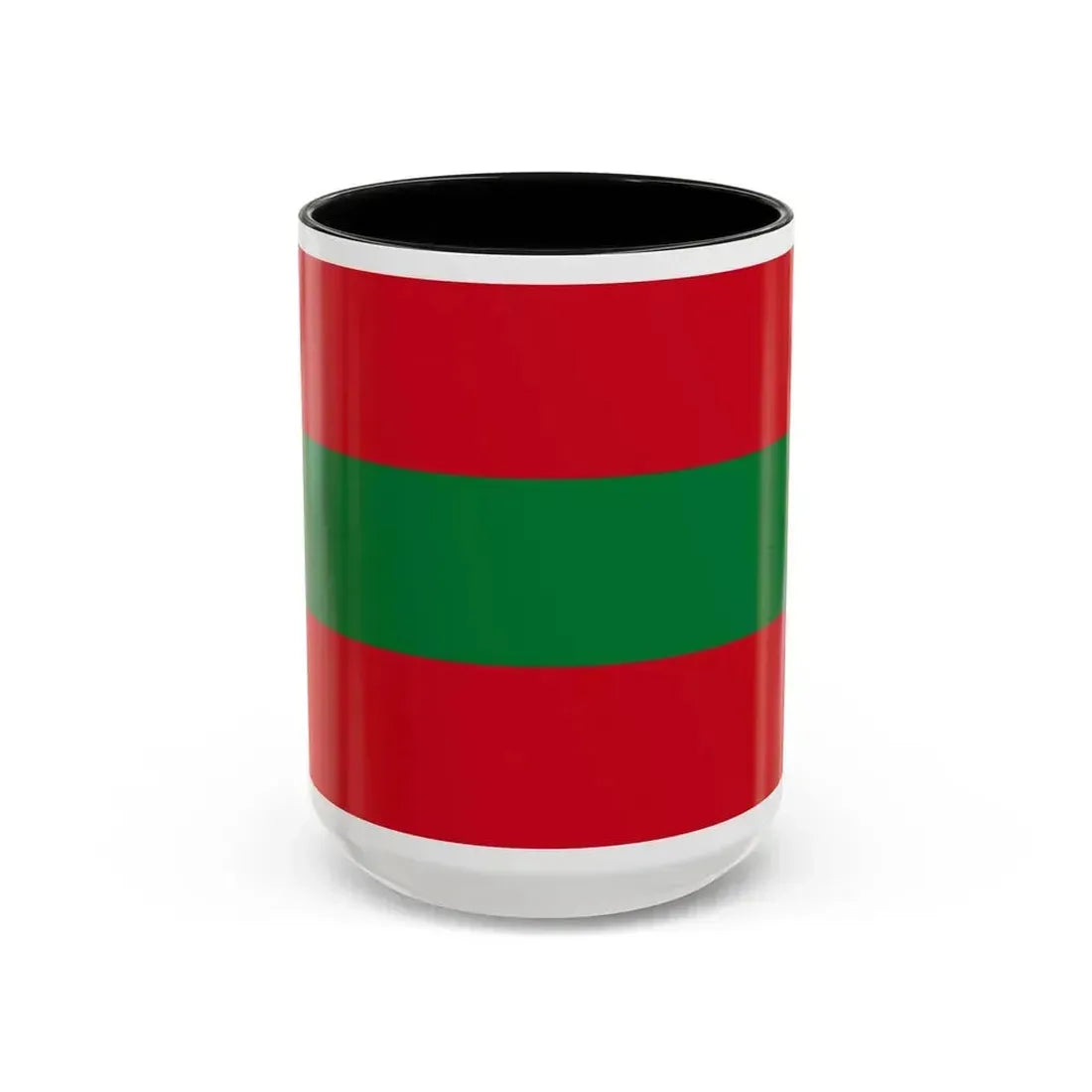 Flag of Ambato Ecuador - Accent Coffee Mug 15oz Black - Go Mug Yourself
