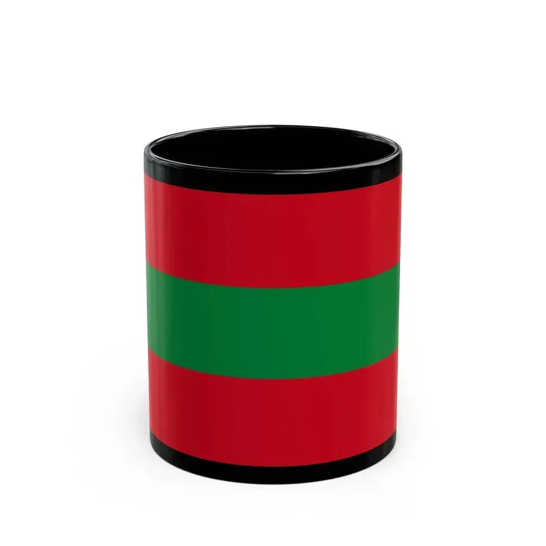 Flag of Ambato Ecuador - Black Coffee Mug 11oz - Go Mug Yourself