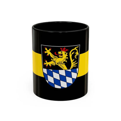 Flag of Amberg Germany - Accent Coffee Mug 11oz Black - Go Mug Yourself