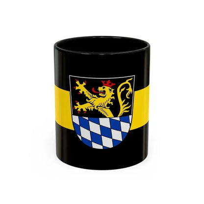 Flag of Amberg Germany - Accent Coffee Mug 11oz Black - Go Mug Yourself