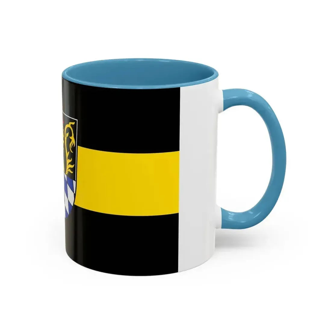 Flag of Amberg Germany - Accent Coffee Mug - Go Mug Yourself