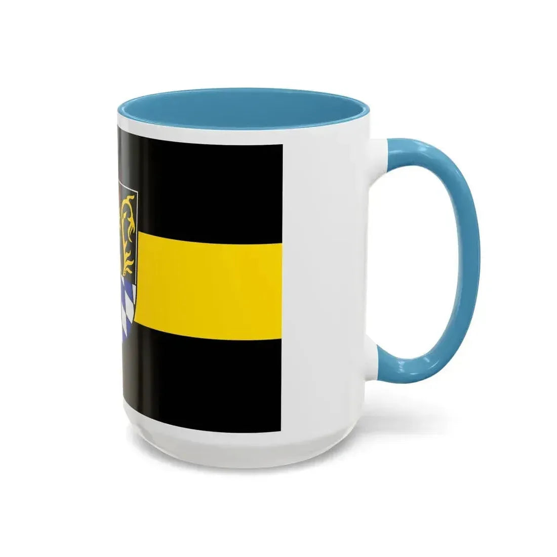 Flag of Amberg Germany - Accent Coffee Mug - Go Mug Yourself
