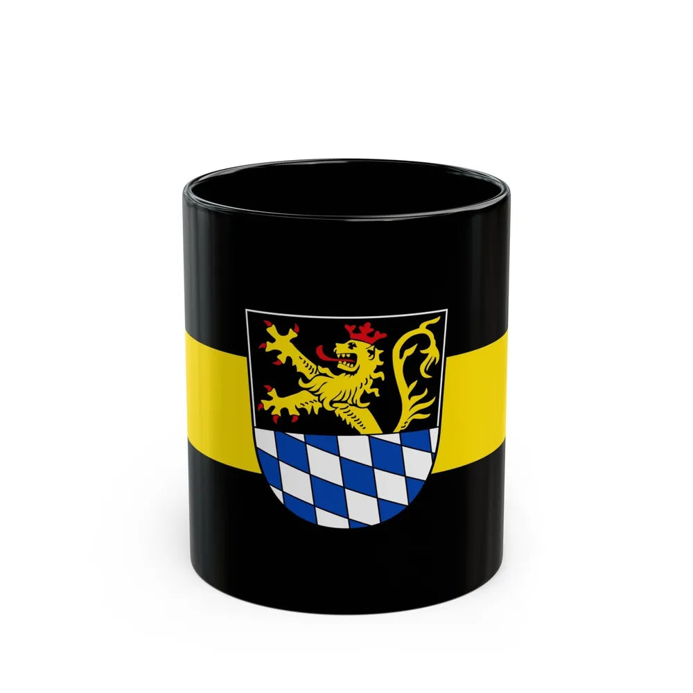 Flag of Amberg Germany - Black Coffee Mug-11oz-Go Mug Yourself