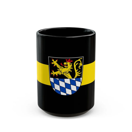 Flag of Amberg Germany - Black Coffee Mug-15oz-Go Mug Yourself