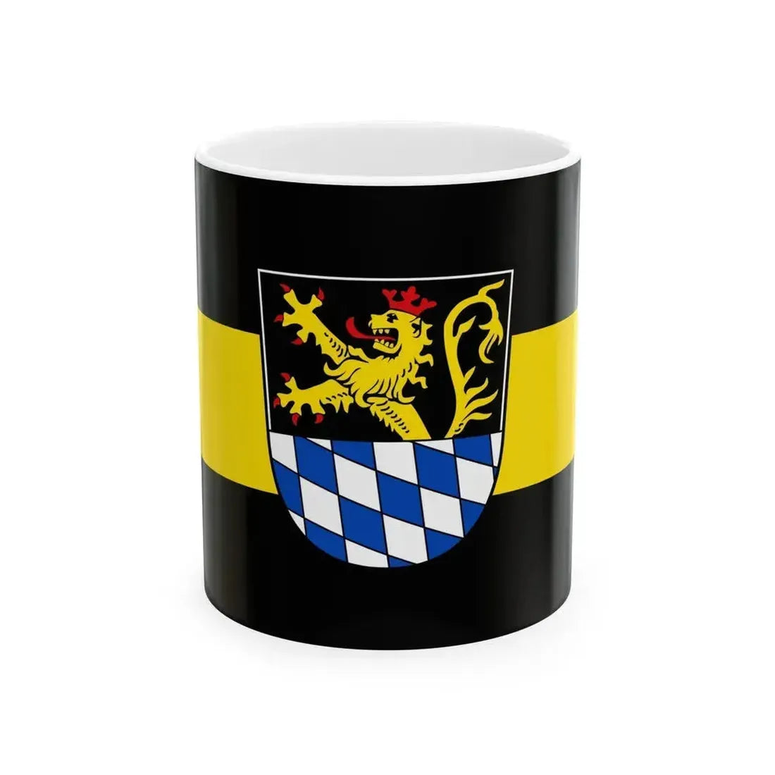Flag of Amberg Germany - White Coffee Mug 11oz - Go Mug Yourself
