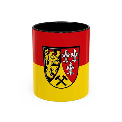 Flag of Amberg Sulzbach Germany - Accent Coffee Mug 11oz Black - Go Mug Yourself