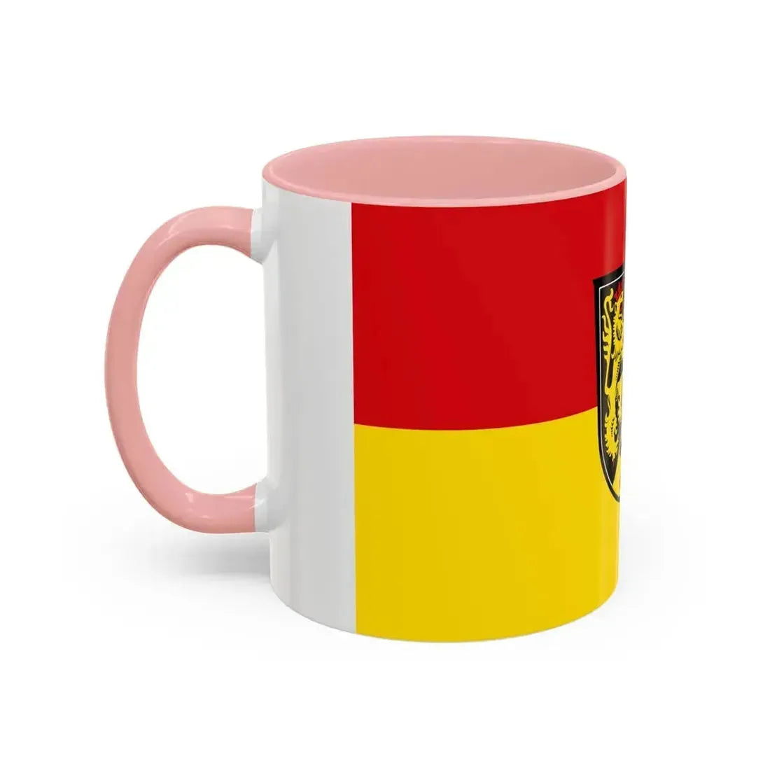 Flag of Amberg Sulzbach Germany - Accent Coffee Mug - Go Mug Yourself