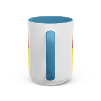 Flag of Amberg Sulzbach Germany - Accent Coffee Mug - Go Mug Yourself