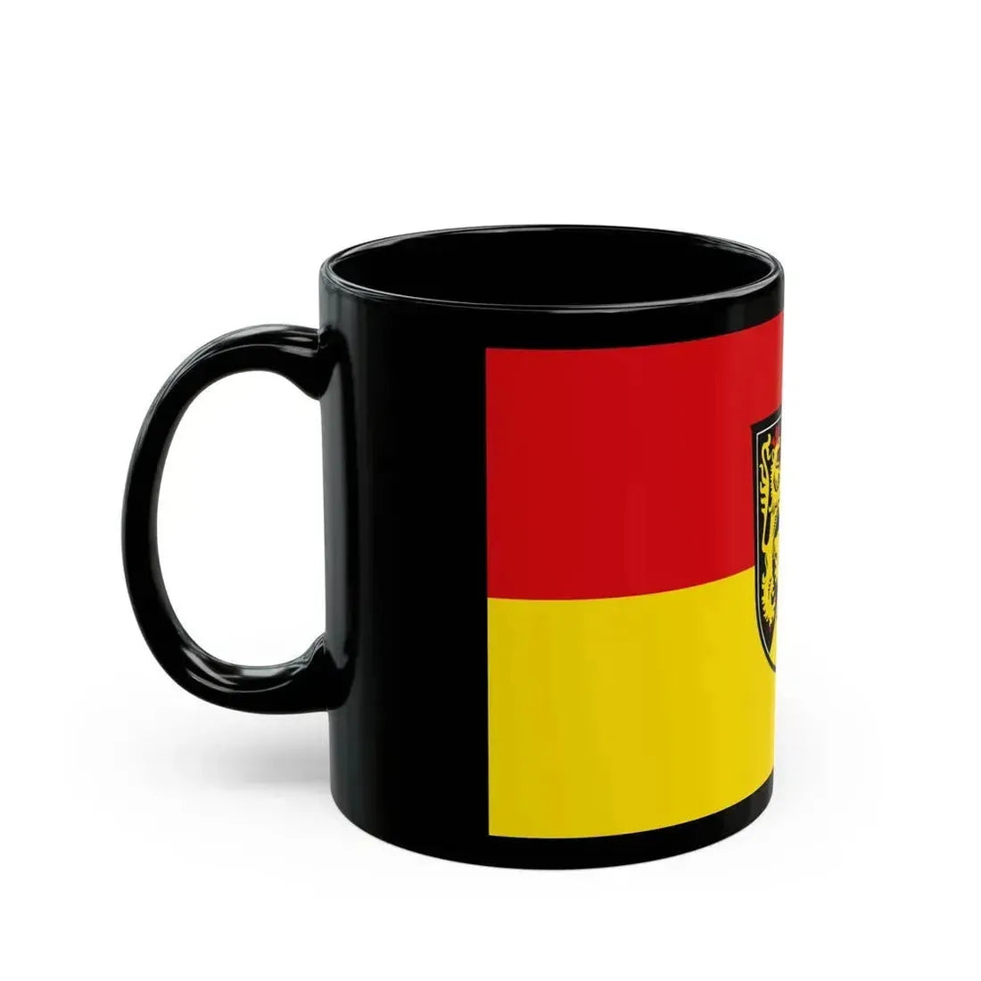 Flag of Amberg Sulzbach Germany - Black Coffee Mug - Go Mug Yourself