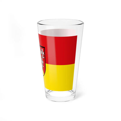 Flag of Amberg Sulzbach Germany - Pint Glass 16oz-Go Mug Yourself