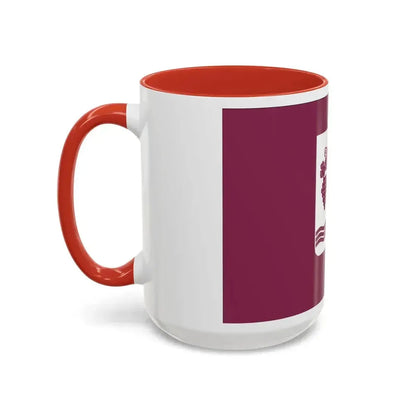 Flag of Ambrolauri Georgia - Accent Coffee Mug - Go Mug Yourself