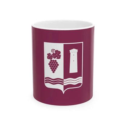 Flag of Ambrolauri Georgia - White Coffee Mug 11oz - Go Mug Yourself