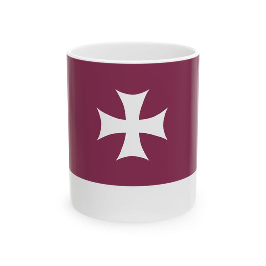 Flag of Ambrolauri Municipality (Georgia) White Coffee Mug-11oz-Go Mug Yourself