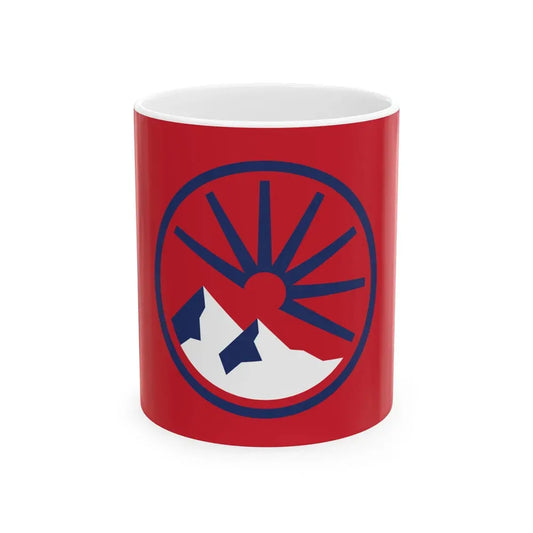 Flag of American Fork Utah (United States) White Coffee Mug 11oz - Go Mug Yourself