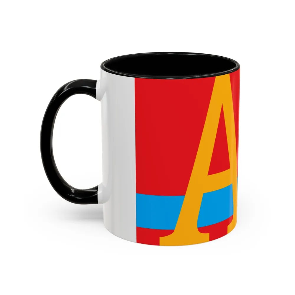 Flag of Amherst, New York - Accent Coffee Mug 11oz-Go Mug Yourself