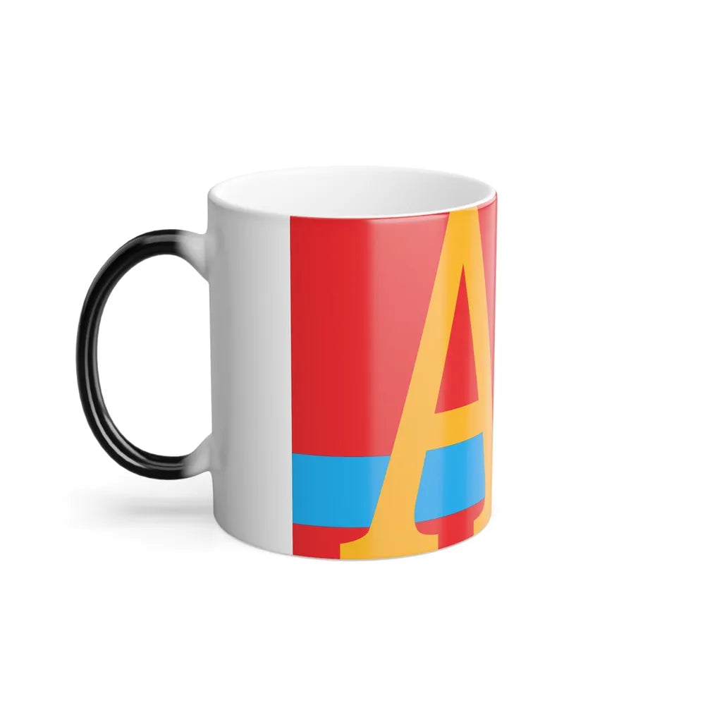 Flag of Amherst, New York - Color Changing Coffee Mug-Go Mug Yourself