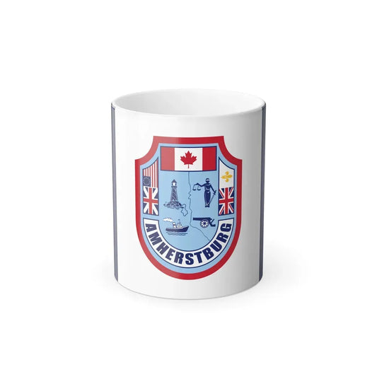 Flag of Amherstburg Canada - Color Changing Coffee Mug 11oz - Go Mug Yourself