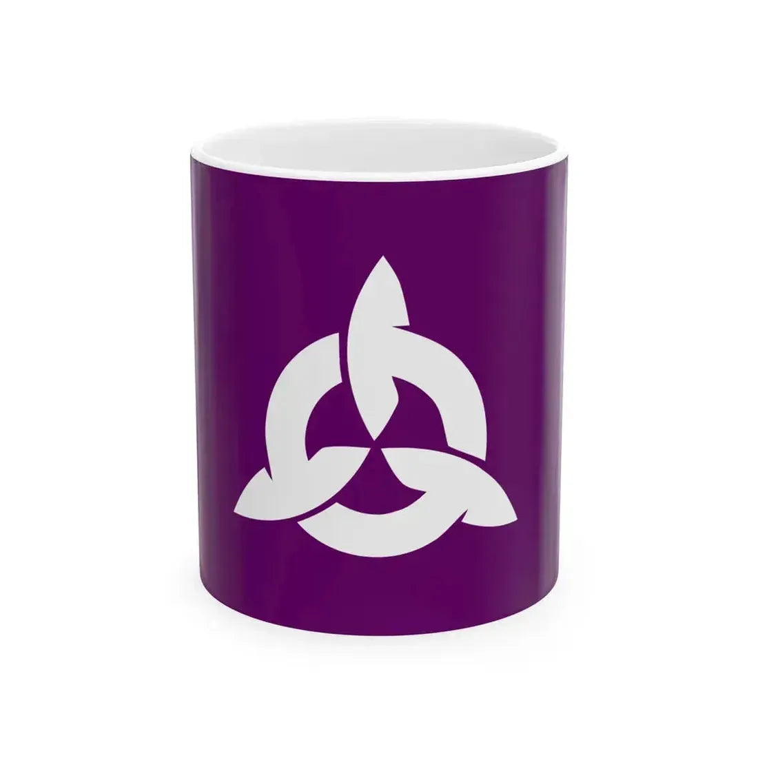 Flag of Ami Ibaraki (Japan) White Coffee Mug 11oz - Go Mug Yourself