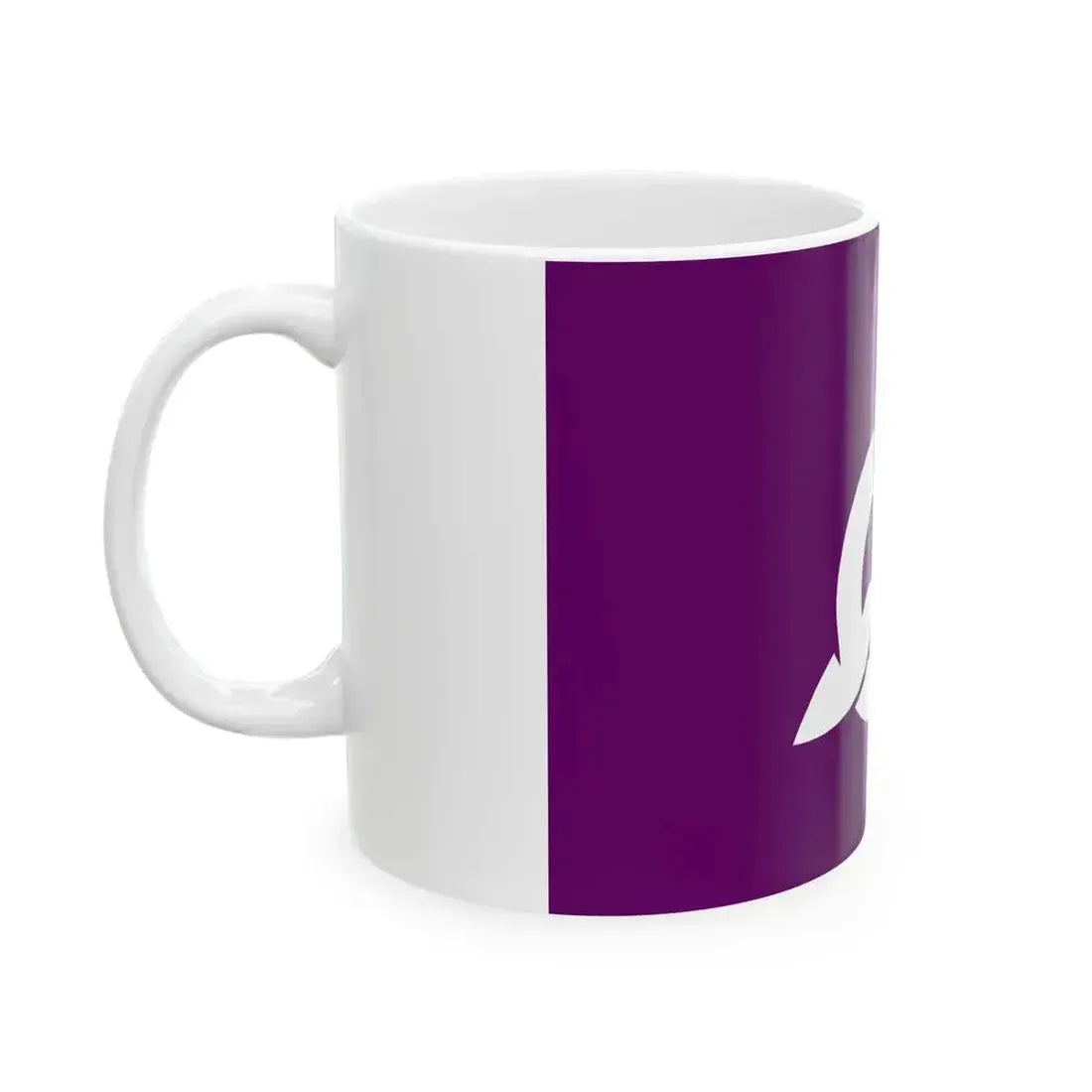 Flag of Ami Ibaraki (Japan) White Coffee Mug - Go Mug Yourself