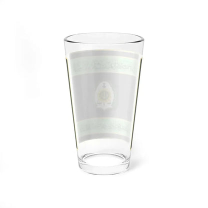 Flag of Amin Police University (Iran) Pint Glass 16oz - Go Mug Yourself